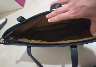 Borsa blu