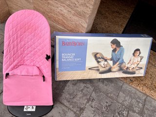 Hamaca BabyBjörn Balance Soft Rosa