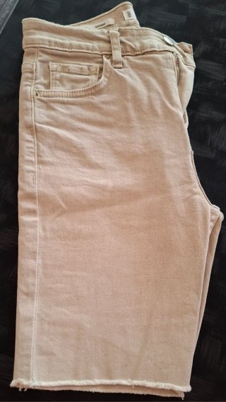 Mango Shorts Beige Talla 36