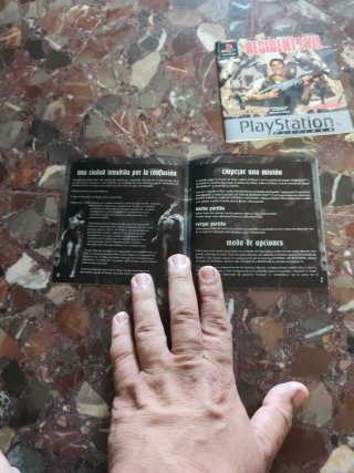 Manuales Resident Evil 1, 2 y 3 PS1 en perfecto es