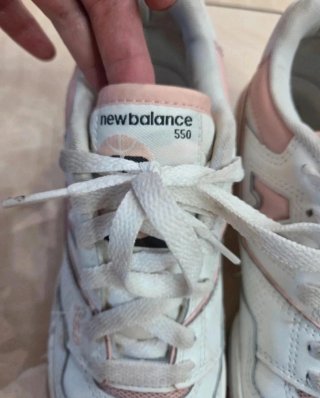 New Balance 550 Donna Rosa Bianco