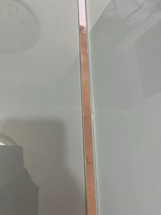 Mesa extensible Ondarreta cristal y metal