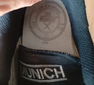 Zapatillas Munich Goal Negras