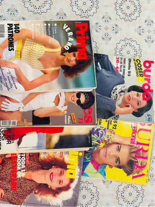 Lote revistas Burda y Prima