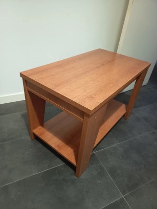 Mesa de centro elevable madera