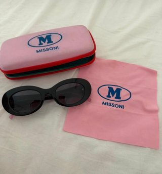 Gafas de sol Missoni negras