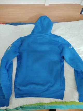 Sudadera Geographical Norway Azul Talla S