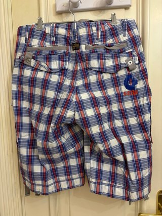 Bermudas G-Star a cuadros Talla L