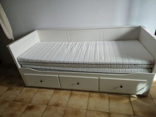 Diván IKEA HEMNES Blanco