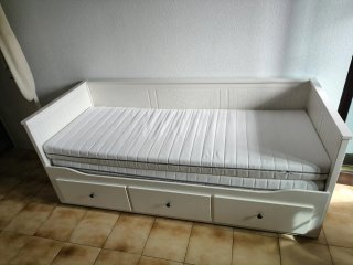 Diván IKEA HEMNES Blanco