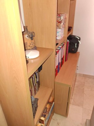 Estantería modular con cajonera