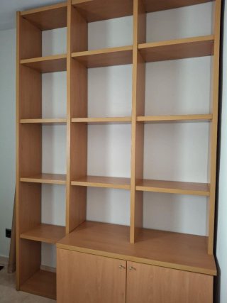Estantería modular con cajonera