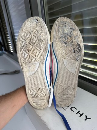 Converse Piel T.41 Plata/Azul 100% piel (16)