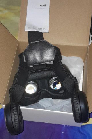 VRG Gafas Realidad Virtual con Auriculares