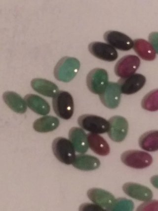 34 Gemas Naturales Zafiros, Esmeraldas y Rubíes
