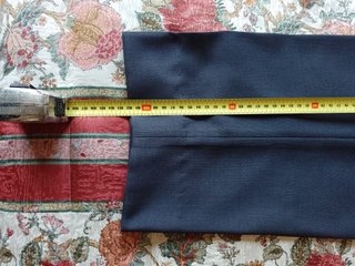 Pantalones de vestir azul marino para hombre