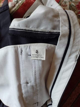 Pantalones de vestir azul marino para hombre