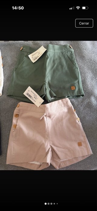 Pantalón corto niño José Varón a estrenar