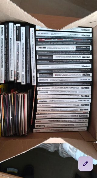 Revistas Future Music y Computer Music. CDs y DVDs