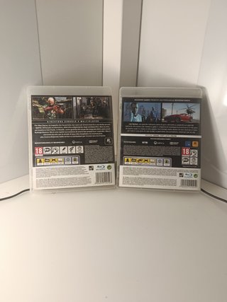 Lotto GTA 5 + Max Payne 3 PS3 Completi