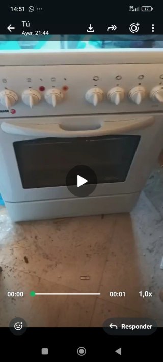 Vitrocerámica con horno