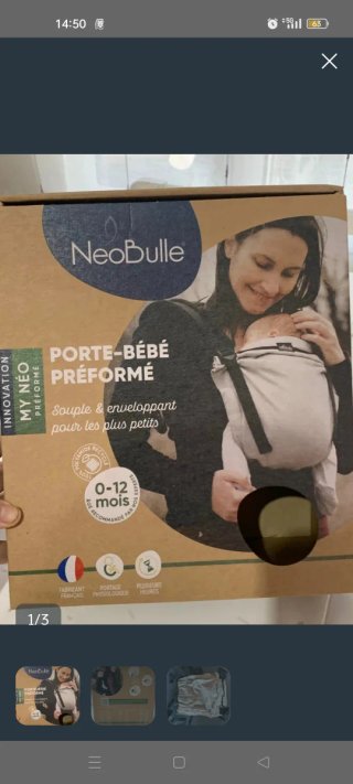 Mochila Portabebés Neobulle
