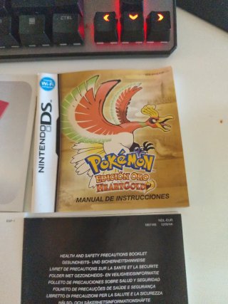 Pokémon Edición Oro Heart Gold Nintendo DS