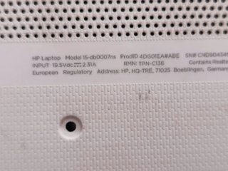 Portátil HP Blanco algo negociable