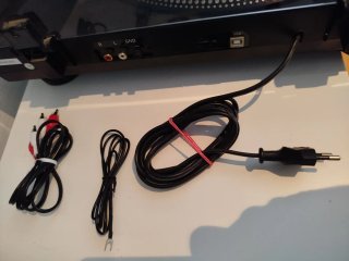 Giradischi DJ-Tech USB Nero