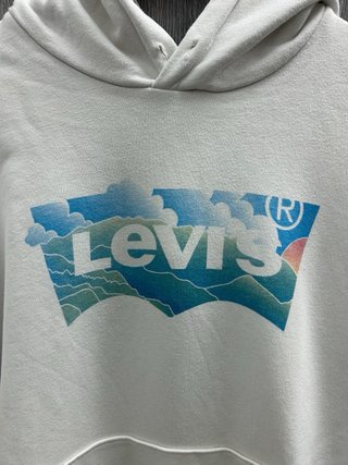 Sudadera Levi's Blanca Talla XL