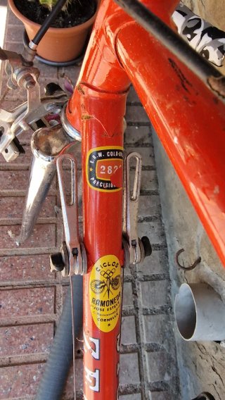 Cuadro Bici G.A.C Zeleris Vintage