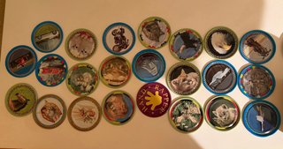 Lata Tube Rapper, tazos de los años 90