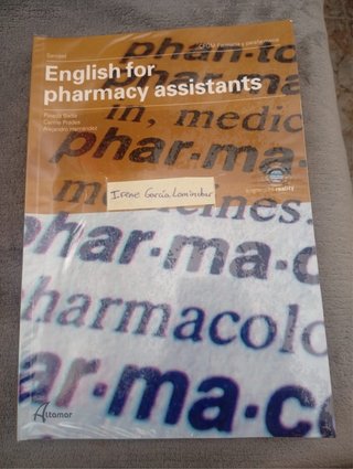 Libro Inglés para Asistentes de Farmacia