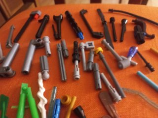 Lote Piezas Lego Mini Figuras Accesorios