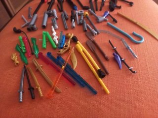 Lote Piezas Lego Mini Figuras Accesorios