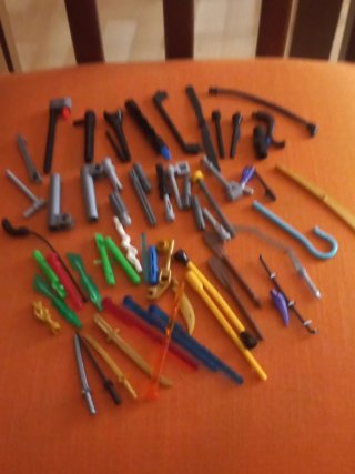 Lote Piezas Lego Mini Figuras Accesorios