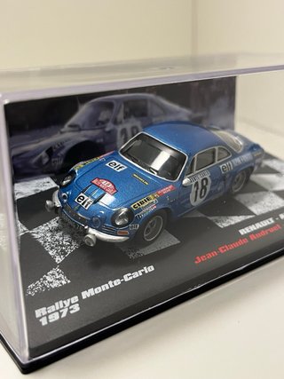 Alpine A110 Rally Monte Carlo 1973 1/43