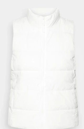 Chaleco acolchado GAP blanco