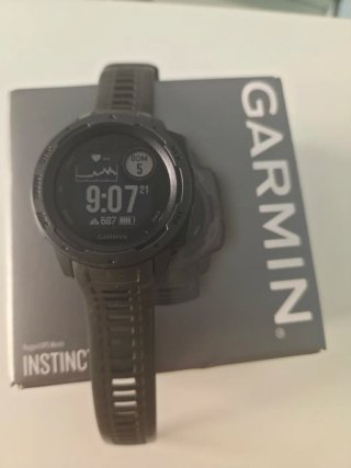 Garmin Instinct Reloj GPS Negro/Gris