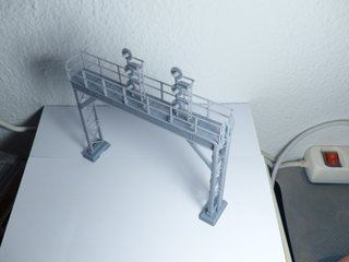Semáforo Ferrocarril Escala HO Maqueta de Trenes