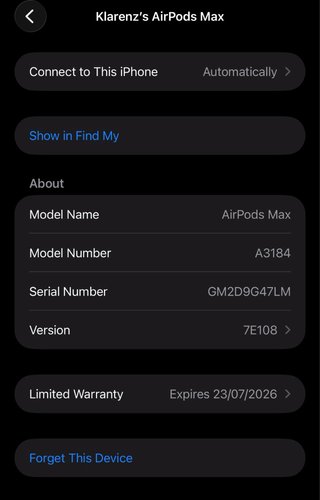 Airpods Max Space Gray