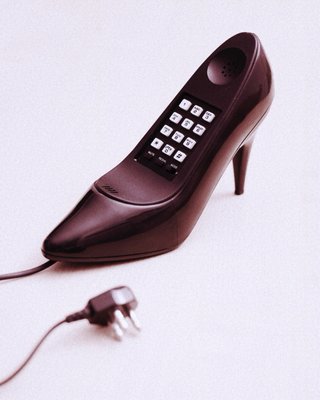 Telefono Tacco Vintage Telecom 1987
