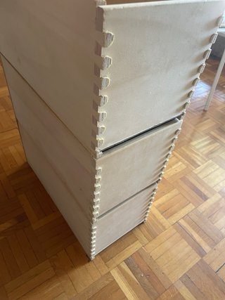 Cajoneras de madera para armario