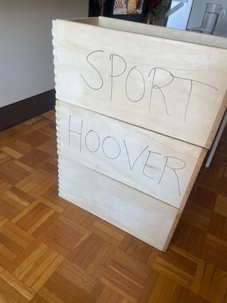 Cajoneras de madera para armario
