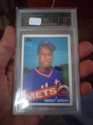 Cromo Dwight Gooden 1995 Topps Mets