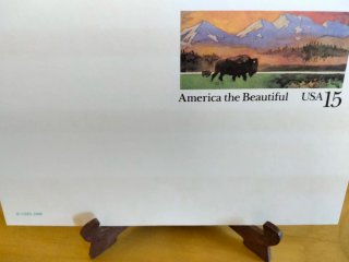 Tarjeta Postal USPS 1988 America the Beautiful