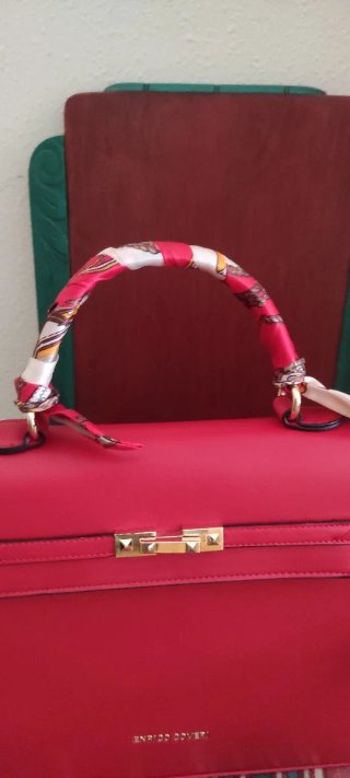Bolso Enrico Coveri Rojo