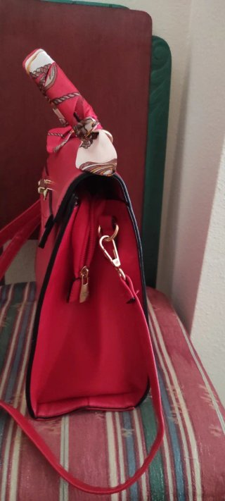 Bolso Enrico Coveri Rojo