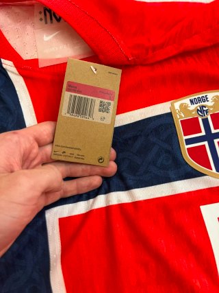 Camiseta Haaland #9 Noruega Player L