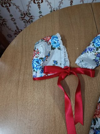 Volca de fallera con capota